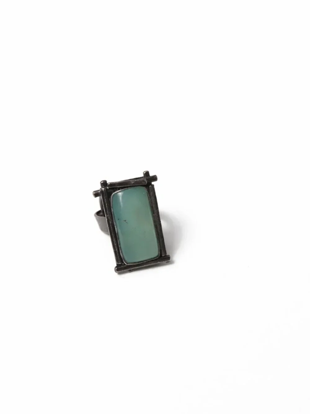 Handmade brutalist ring